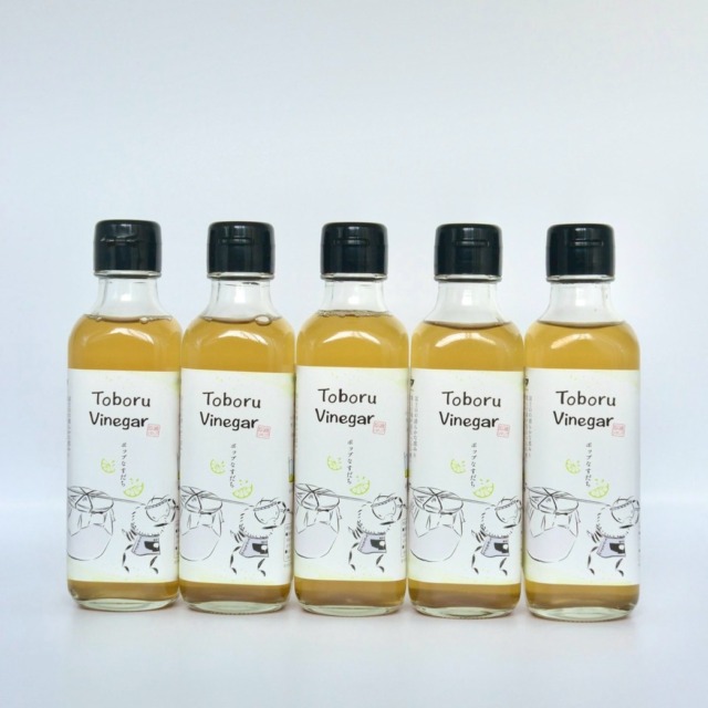 Toboru Vinegar ポップなすだち 5本セット